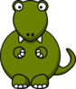 Cartoon Tyrannosaurus Rex Clip Art